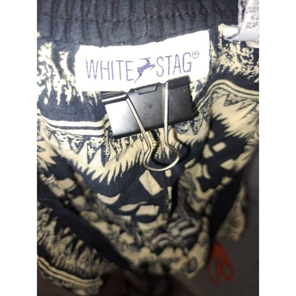 Boho Ethnic Animal Print Maxi Flowy Lightweight Skirt (Flaw) Festival Cultural - Picture 11 of 12